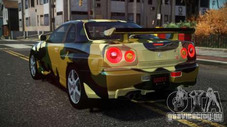 Nissan Skyline R34 Drujo S1 для GTA 4