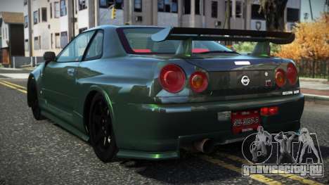 Nissan Skyline R34 Nortas для GTA 4