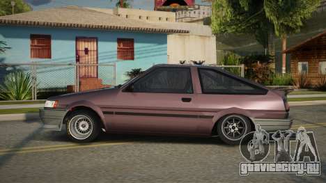 Toyota AE86 V1.1 для GTA San Andreas