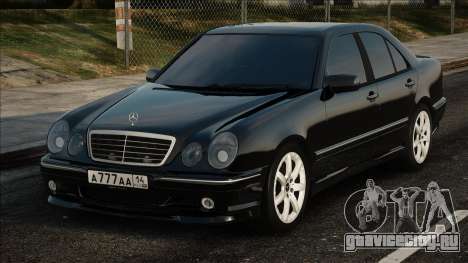 Mercedes-Benz E420 W210 Black для GTA San Andreas