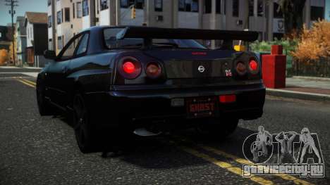 Nissan Skyline R34 Wecami для GTA 4