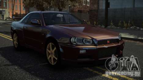 Nissan Skyline R34 Nazuxy для GTA 4