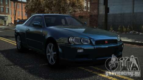 Nissan Skyline R34 Drujo для GTA 4