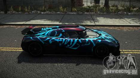 Koenigsegg Agera Ugane S5 для GTA 4