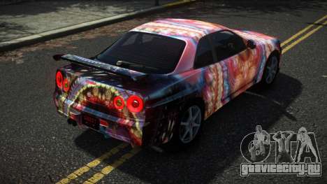 Nissan Skyline R34 Drujo S10 для GTA 4