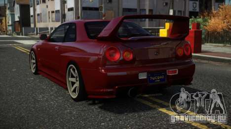 Nissan Skyline R34 Velbushe для GTA 4