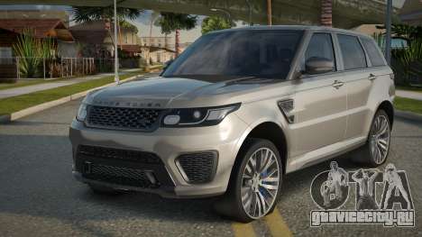 Range Rover Sport ES для GTA San Andreas