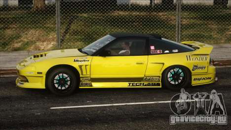 Nissan SX Yellow для GTA San Andreas