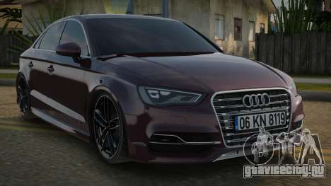 Audi A3 V2.1 для GTA San Andreas