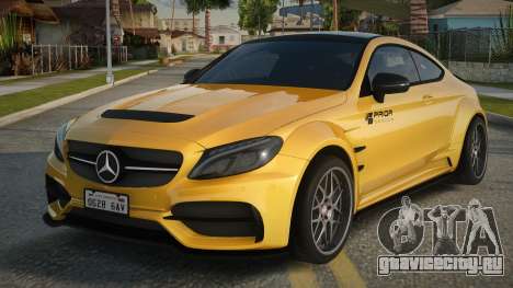 Mercedes-Benz C63 AMG F-Sport для GTA San Andreas