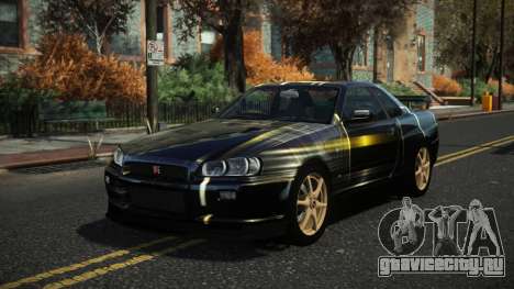 Nissan Skyline R34 Nazuxy S13 для GTA 4