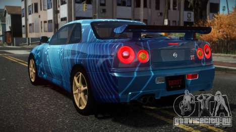 Nissan Skyline R34 Nazuxy S11 для GTA 4