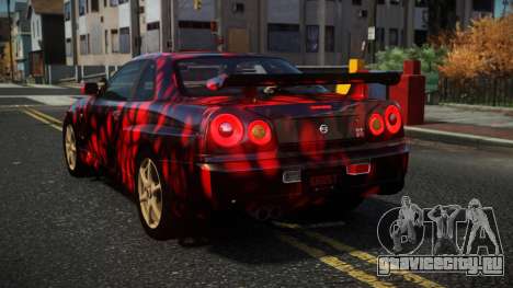 Nissan Skyline R34 Nazuxy S10 для GTA 4