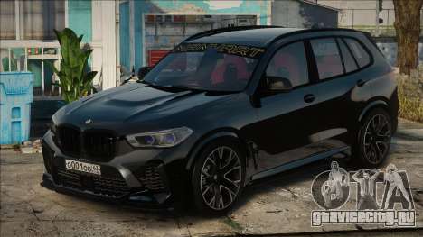 BMW X5M 2020 Blek для GTA San Andreas