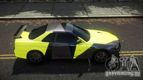 Nissan Skyline R34 Cusvar S9 для GTA 4