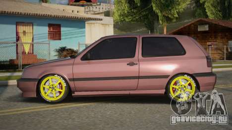 Volkswagen Golf MK3 Tuned для GTA San Andreas