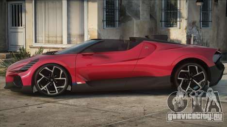 Bugatti Mistral Red для GTA San Andreas