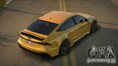 Audi RS7 SM для GTA San Andreas