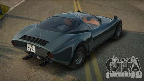 Alfa Romeo Stradale 67th для GTA San Andreas