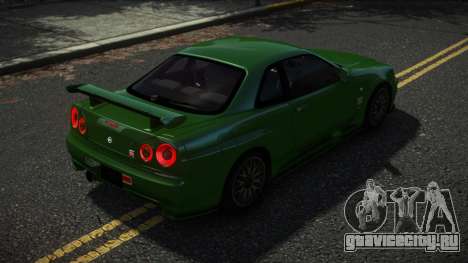 Nissan Skyline R34 Demuno для GTA 4