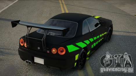 Nissan Skyline R34 GPJ для GTA San Andreas