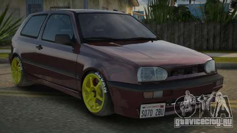 Volkswagen Golf MK3 Tuned для GTA San Andreas