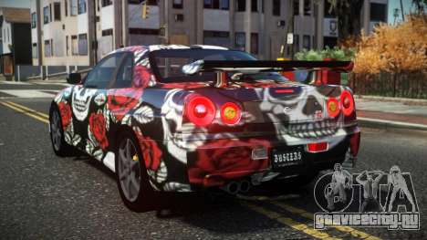 Nissan Skyline R34 Cusvar S2 для GTA 4