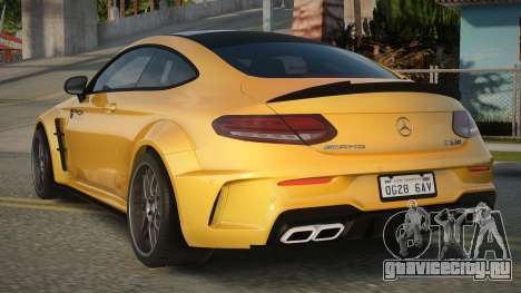 Mercedes-Benz C63 AMG F-Sport для GTA San Andreas