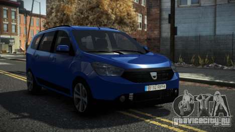 Dacia Lodgy Fodar для GTA 4