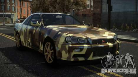 Nissan Skyline R34 Nazuxy S9 для GTA 4