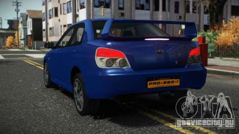 Subaru Impreza Wasux для GTA 4