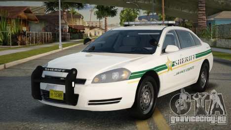 2012 Chevrolet Impala OCSO для GTA San Andreas