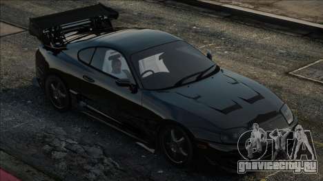 Toyota Supra A80 Black для GTA San Andreas