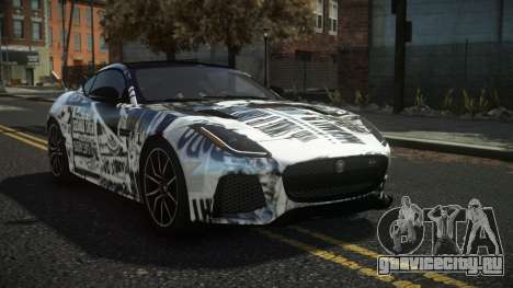 Jaguar F-Type Burza S7 для GTA 4