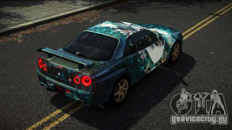 Nissan Skyline R34 Nazuxy S3 для GTA 4