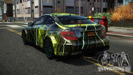 Mercedes-Benz C63 AMG Hugrax S12 для GTA 4