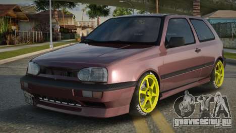 Volkswagen Golf MK3 Tuned для GTA San Andreas
