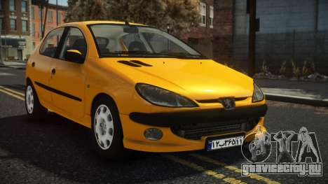 Peugeot 206 Kacofa для GTA 4
