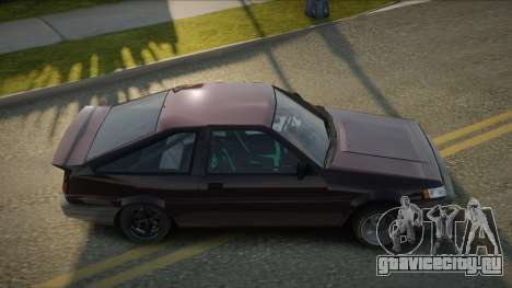 Toyota AE86 V1.1 для GTA San Andreas