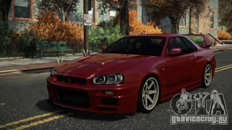 Nissan Skyline R34 Velbushe для GTA 4