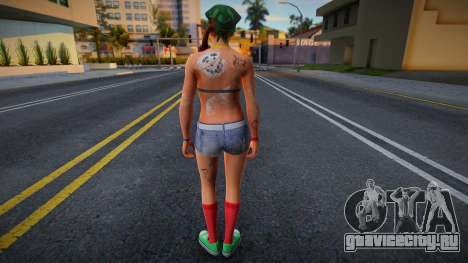 Juggalo Girl для GTA San Andreas