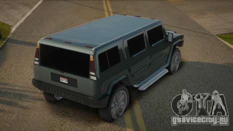 Hummer H2 12th для GTA San Andreas