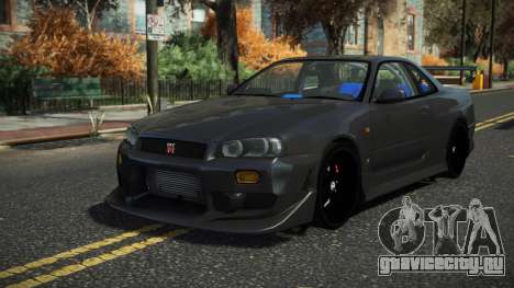Nissan Skyline R34 GT-R Yunas для GTA 4