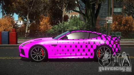 Jaguar F-Type Burza S8 для GTA 4