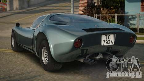 Alfa Romeo Stradale 67th для GTA San Andreas