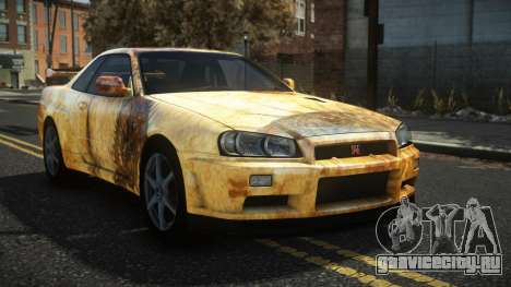 Nissan Skyline R34 Drujo S9 для GTA 4