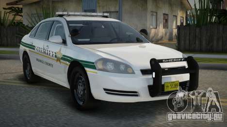 2012 Chevrolet Impala OCSO для GTA San Andreas