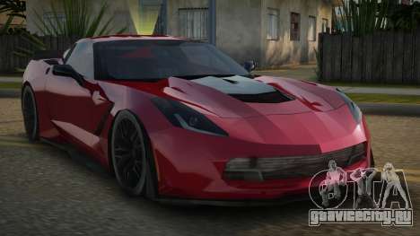 Chevrolet Corvette C7 15th для GTA San Andreas
