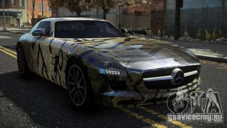 Mercedes-Benz SLS AMG Garno S14 для GTA 4