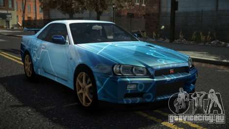 Nissan Skyline R34 Nazuxy S11 для GTA 4